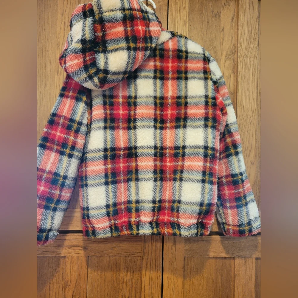 Old Navy Microfleece Hooded jacket Girls size 8